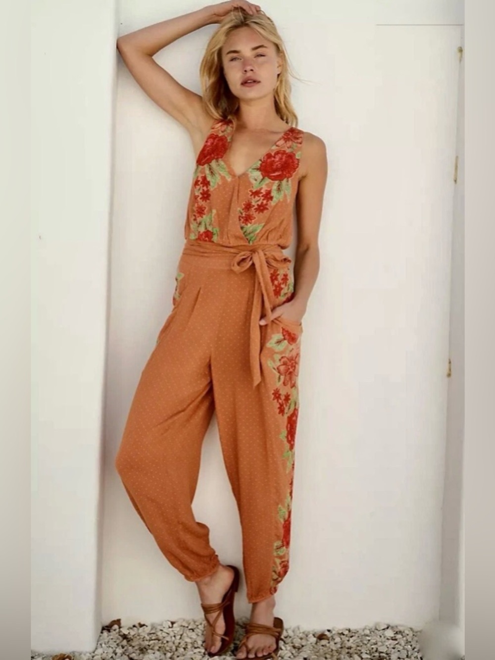 Free People Emmi Florals Set
